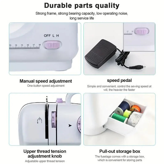 European Sewing Machine – 2 Speed, Night Light